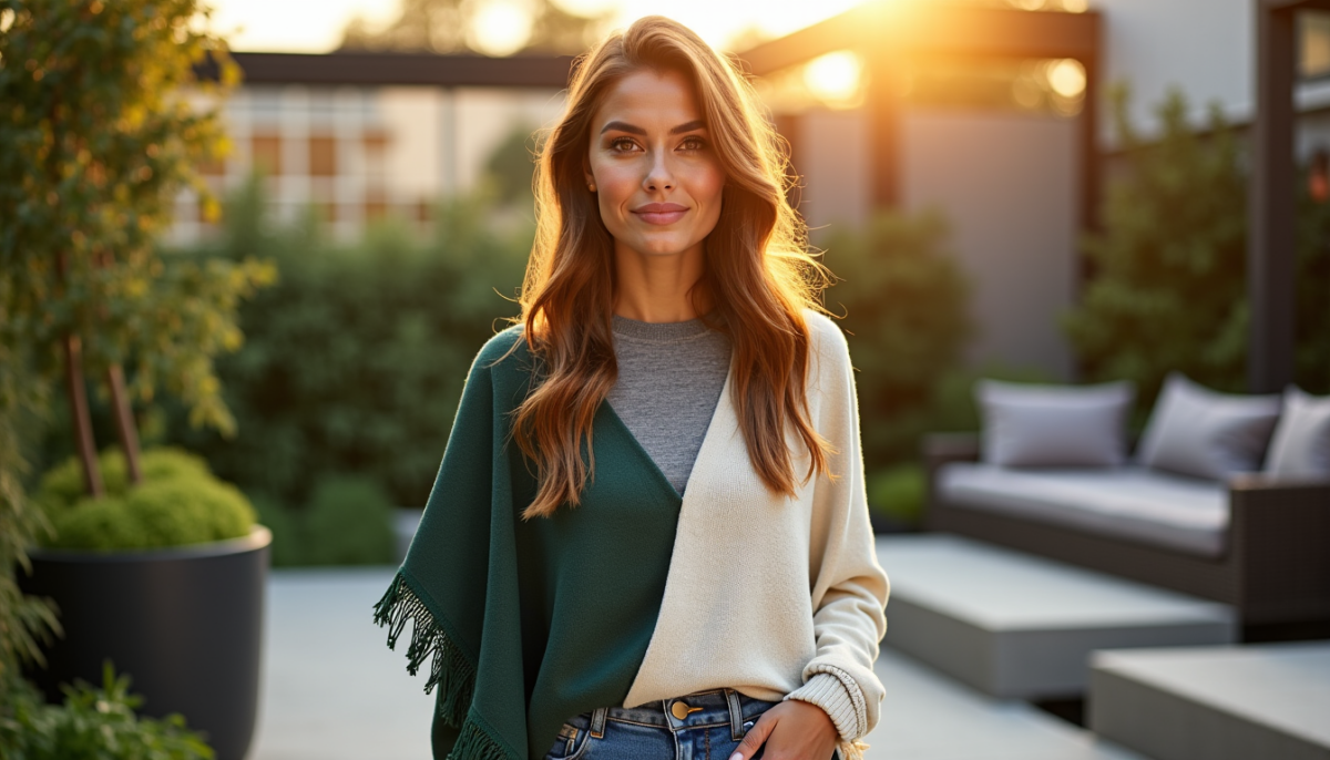 Budget poncho femme : fourchettes de prix selon matière et finitions